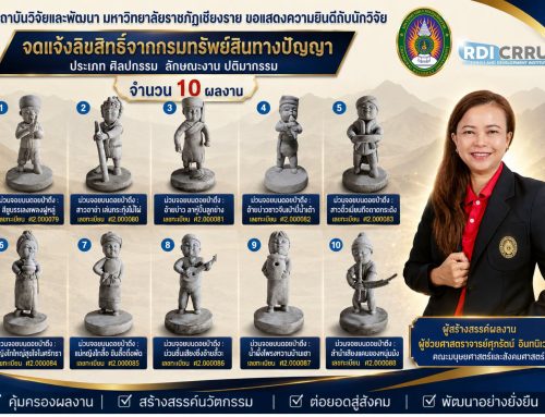ขอแสดงความยินดีกับนักวิจัย