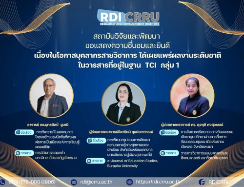 ขอแสดงความชื่นชมและยินดี